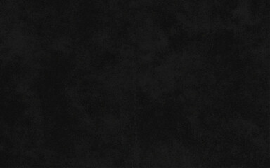 Texture of black decorative plaster or concrete with vignette. Abstract grunge background for design.