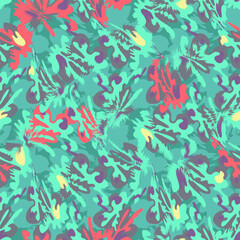 Seamless abstract modern street urban colorful seamless pattern