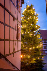 Weihnachten in der Stadt Stolberg im Harz - 640141767