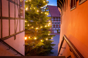 Weihnachten in der Stadt Stolberg im Harz - 640141780