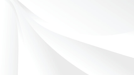 Abstract white and grey gradient color with modern geometric background for graphic design element
