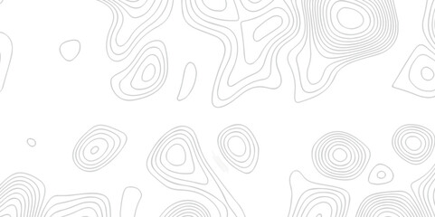 The stylized height of the topographic map contour in lines and contours isolated on transparent. Black and white lines seamless Topographic map patterns, topography line map. Vintage outdoors style.