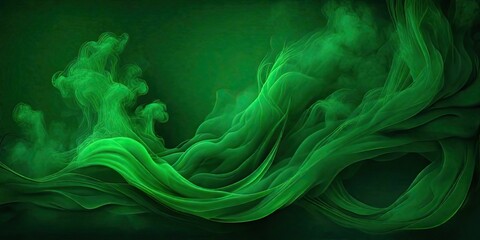 Fototapeta premium abstract green smoke background