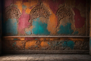 old grungy rustic ancient  wall