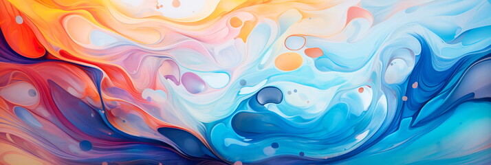 Fototapeta na wymiar Abstract and captivating risographic illustration depicting swirling water in various shades , evoking a sense of fluidity and motion. Generative AI