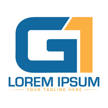 G1 Letter logo design Unique and modern logo design