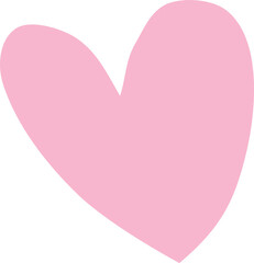 Pink Heart Shape