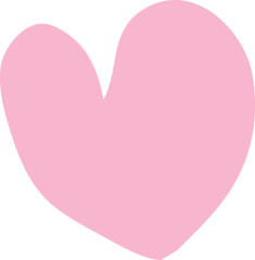 Pink Heart Shape