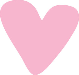 Pink Heart Shape