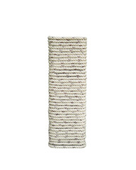 Nylon Rope isolated on white background. This has clipping path. 