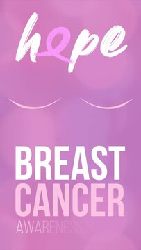 Breast Cancer Awareness Month Animation