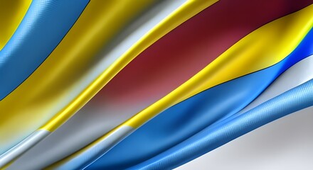 Fototapeta premium blue and yellow - generative ai