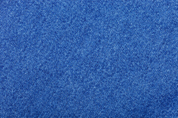 blue color jeans texture, factory fabric on white background