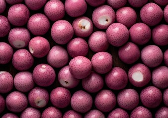 Professional photography of Pattern of Cocoplums fruits. Generat