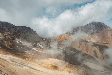 landscape in the beautiful himalayas