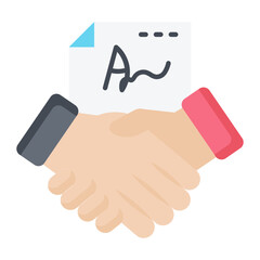 Agreement Flat Icon