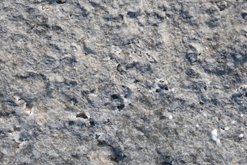 Backgrounds made of rocks and sea salts formed from minerals and above them