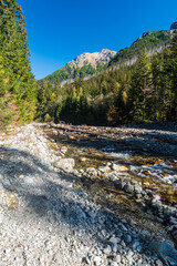 Autumn Koprova dolina valley in Tatra mountains in Slovakia © honza28683