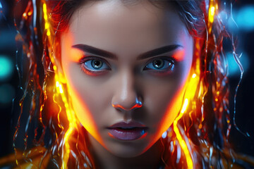 Electrifying Chroma Face