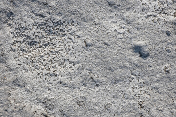Backgrounds made of rocks and sea salts formed from minerals and above them