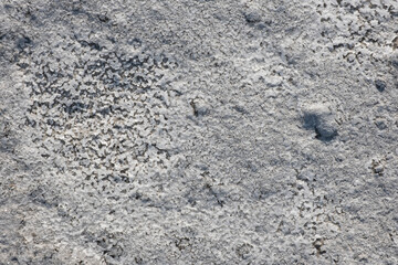 Backgrounds made of rocks and sea salts formed from minerals and above them