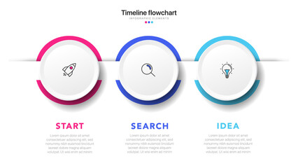 Timeline infographic design with 6 options or steps. Infographics for business concept. Can be used for presentations workflow layout, banner, process, diagram, flow chart, info graph, annual report.