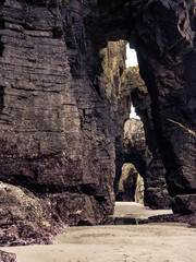 Beach of the Cathedrals, Galicia Spain. Place to visit.