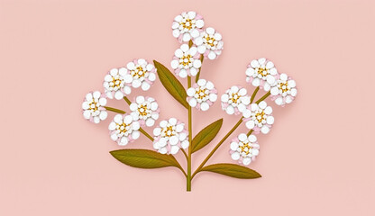 spring flowers illustration