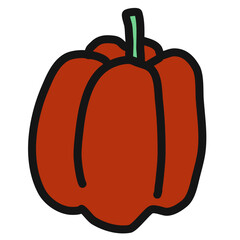 Cute Vegetable Fruit icon design element