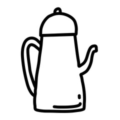 Caffe and Restaurant Cute Icon