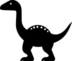 Muttaburrasaurus Flat Icon