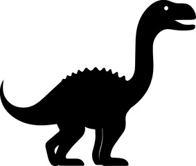 Muttaburrasaurus Flat Icon