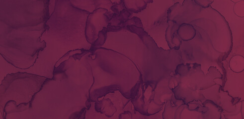 Red Wine Splash. Watercolour Template. Abstract