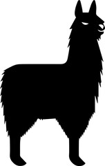 Llama Flat Icon