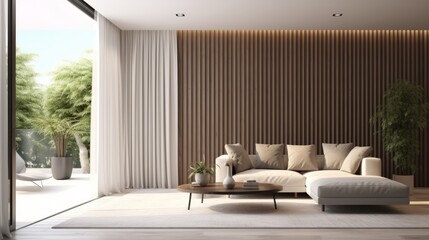 beautiful sofa in living room open plan interior design template ideas concept house beautiful mockup room interior background