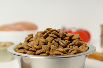 Tasty and delicious food for pet, pet accessories