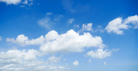 Cloudscape, Blue sky and white clouds, clear blue sky background, clouds with background.
