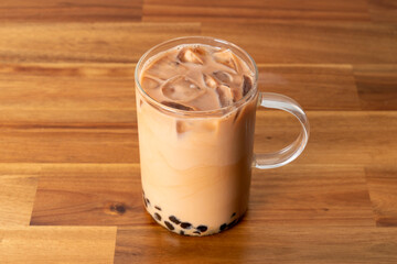 Milk tea, black sugar milk tea, chocolate latte, bancho, Jeju, tangerine tea