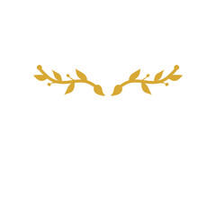 Flower Devide Decorative Frame 