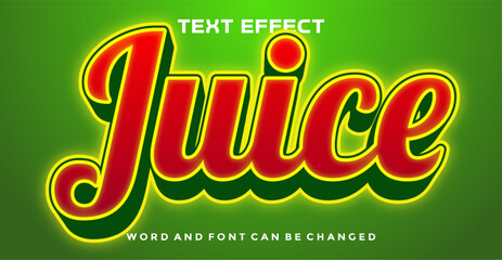 Juice editable text effect