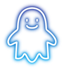 Set of Halloween neon