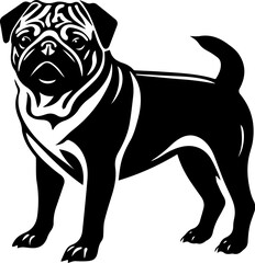 Pug Dog Icon