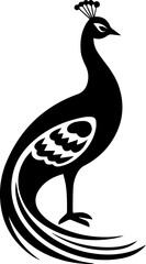 Peacock Flat Icon