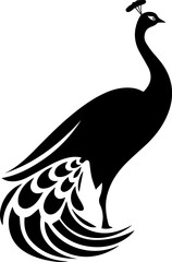 Peacock Flat Icon