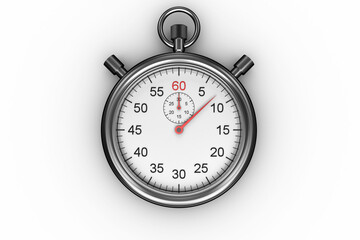 Digital png illustration of stopwatch icon on transparent background - obrazy, fototapety, plakaty