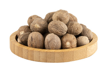 pecans in a wooden bowl