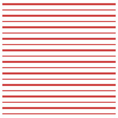 Digital png illustration of red horizontal lines on transparent background