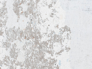 Old wall with cracked stucco. Weathered rough surface. Vintage texture great for background and design.