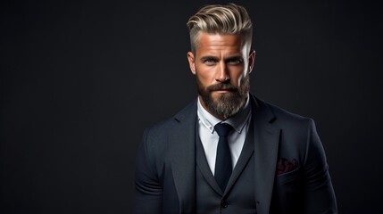 Obraz premium businessman in a suit