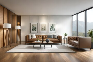 Fototapeta premium modern living room